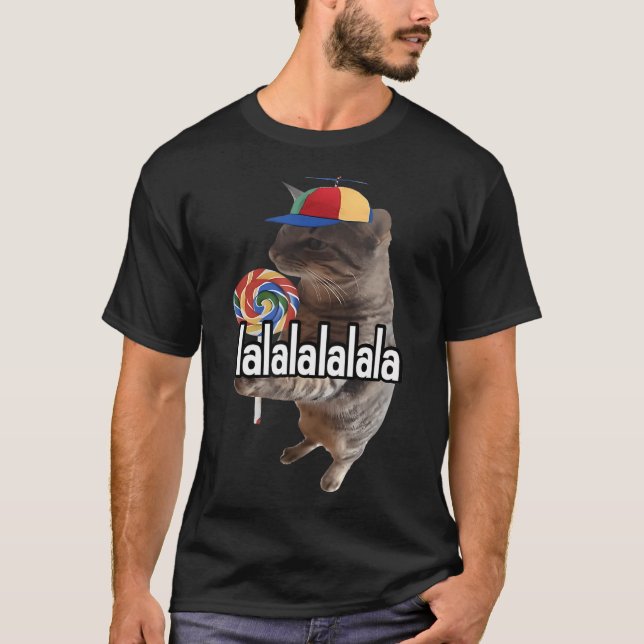 Camiseta Bobo Cat com Memória Lollipop (Frente)