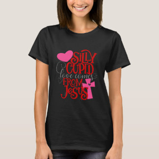 Camiseta Bobo Cupido Amor vem de Jesus Namorados 