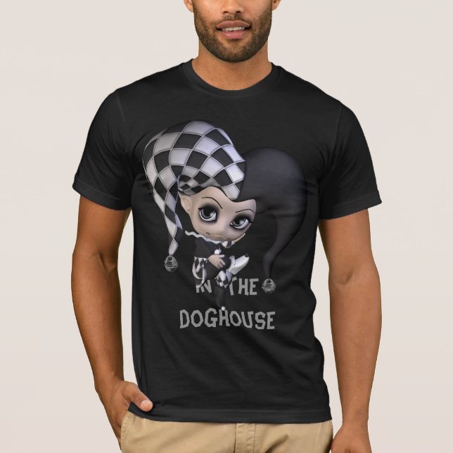 Camiseta Bobo da corte pequeno triste (Frente)