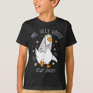 Camiseta Bobo Goose Casal Correspondente Casando Engraçado