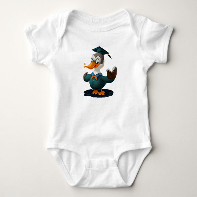 Camiseta Bobo Goose University Aluno Engraçado (Frente)