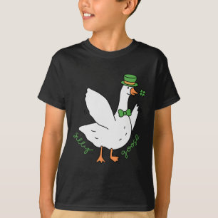 Camiseta Bobo Góso Dia de São Patrício Leipun Hat Irlandês