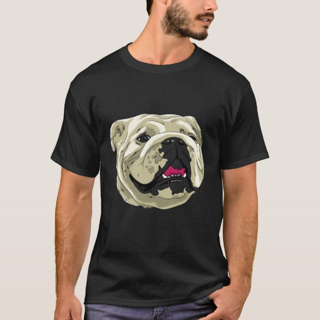 Camiseta Bobo Happy English Buldogue (Frente)
