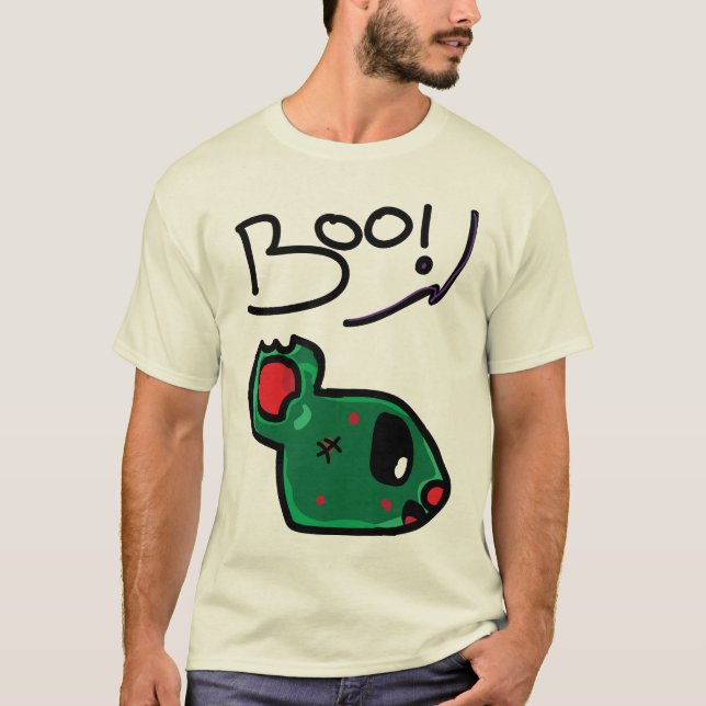 Camiseta Bobo, o rato do zombi (Frente)