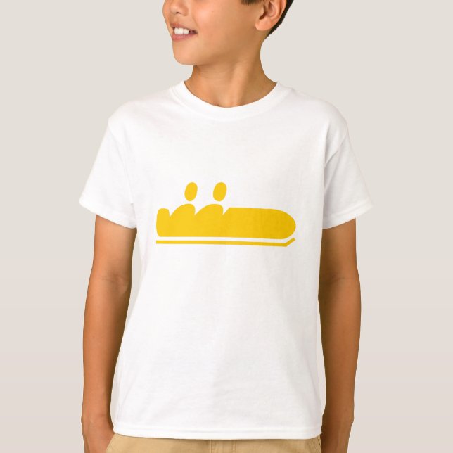 Camiseta Bobsled - Âmbar (Frente)