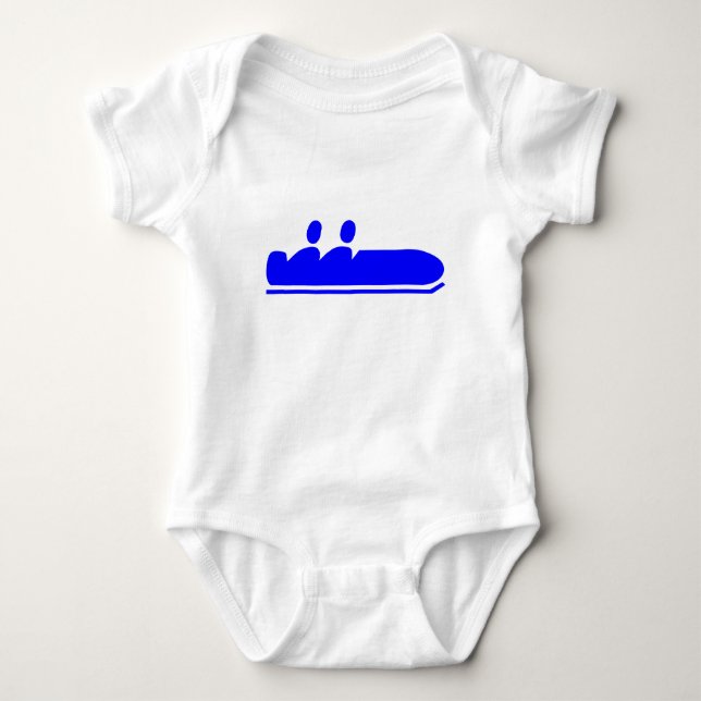 Camiseta Bobsleigh - Azul (Frente)