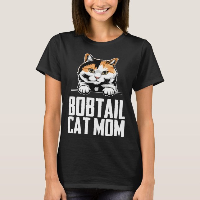 Camiseta Bobtail  Bobtail cat  Bobtail kitten  1 (Frente)