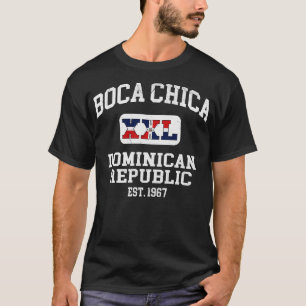 Camiseta Boca Chica República Dominicana XXL design Athleti