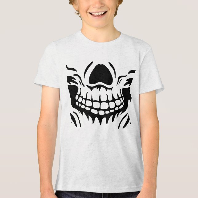 Camiseta Boca de Esqueleto (Frente)