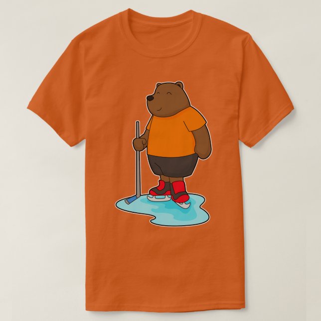Camiseta Boca de Hóquei no Gelo (Frente do Design)