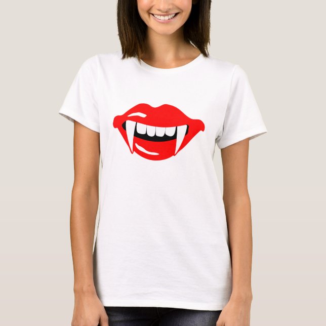Camiseta Boca do vampiro (Frente)