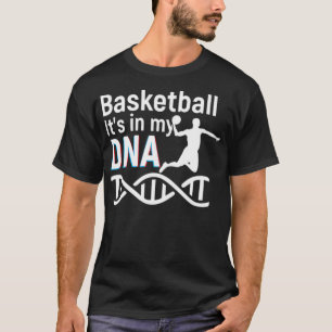 Camiseta Boca-gota de presente de quebra-tornozelo de DNA d