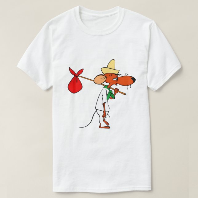 Camiseta Boca-Lenta Rodriguez Speedy Gonzales (Frente do Design)