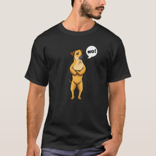 Camiseta Boca Negra Amarela Stubborn No Dog