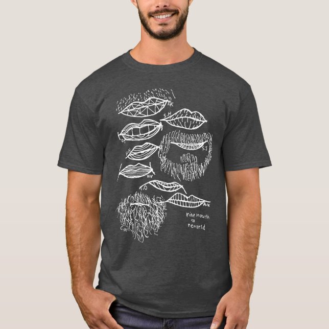 Camiseta boca nove ao mundo novo (Frente)