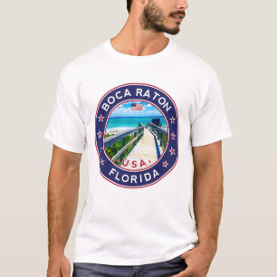 Camiseta Boca Raton, Florida Beach