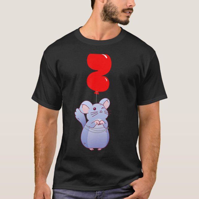 Camiseta Boca-segundo aniversário Chinchilla (Frente)
