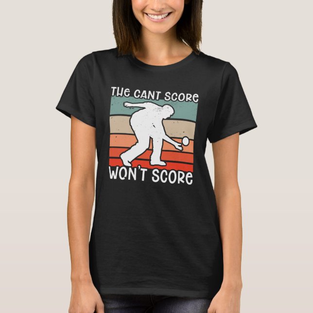 Camiseta Bocce Ball Bocce Player  16 (Frente)