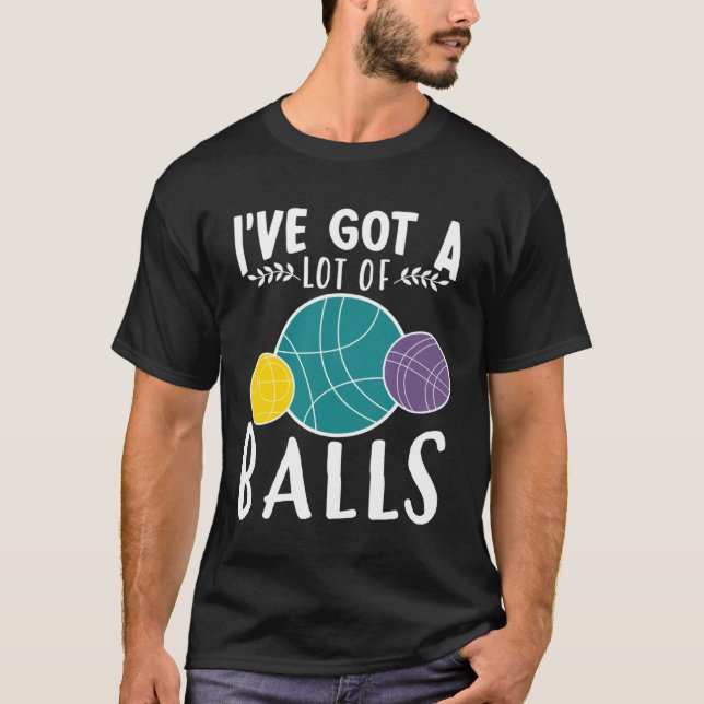 Camiseta Bocce Ball Bocce Player  19 (Frente)