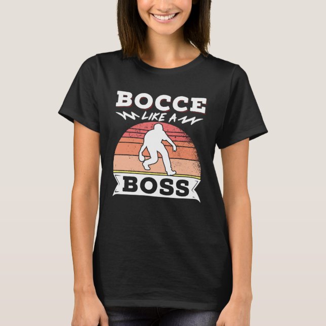 Camiseta Bocce Ball Bocce Player 22 (Frente)