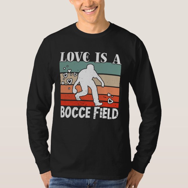 Camiseta Bocce Ball Bocce Player  23 (Frente)