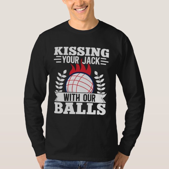 Camiseta Bocce Ball Bocce Player  26 (Frente)