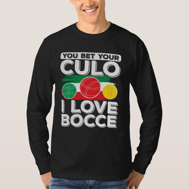 Camiseta Bocce Ball Bocce Player  5 (Frente)