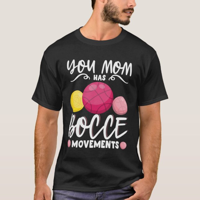 Camiseta Bocce Ball Bocce Player  7 (Frente)