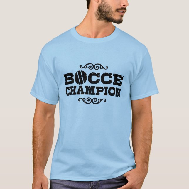 Camiseta Bocce Ball Champion (Frente)