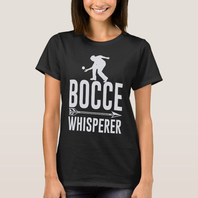 Camiseta Bocce Ball Player for Petanque Game (Frente)