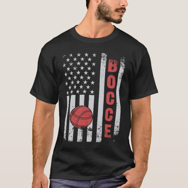 Camiseta Bocce Ball Player for Petanque Game  10 (Frente)
