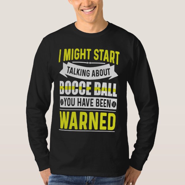 Camiseta Bocce Ball Player for Petanque Game  6 (Frente)