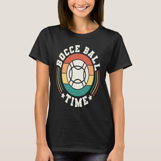 Camiseta Bocce Ball Time Bocce Ball Player  1 (Frente)