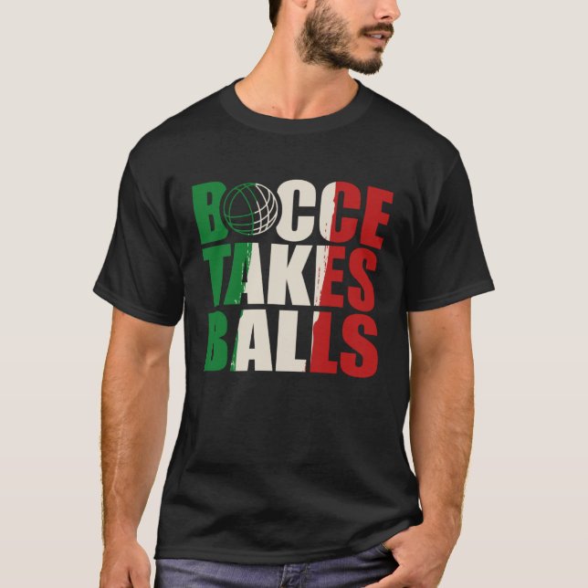 Camiseta Bocce leva Bocci Bocci Bocce Player 2 (Frente)