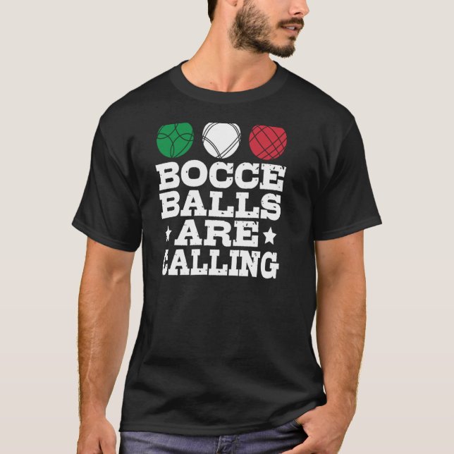 Camiseta Bocce Sport Bocce Player Boliche Italiana Bocvez B (Frente)