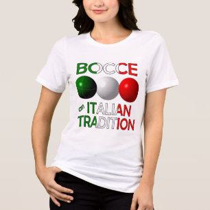 Camiseta Bocce uma Tradição Italiana