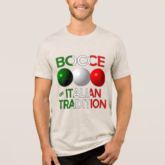 Camiseta Bocce uma Tradição Italiana