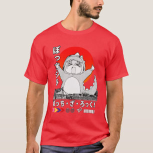 Camiseta Bocchi Kaiju retrô
