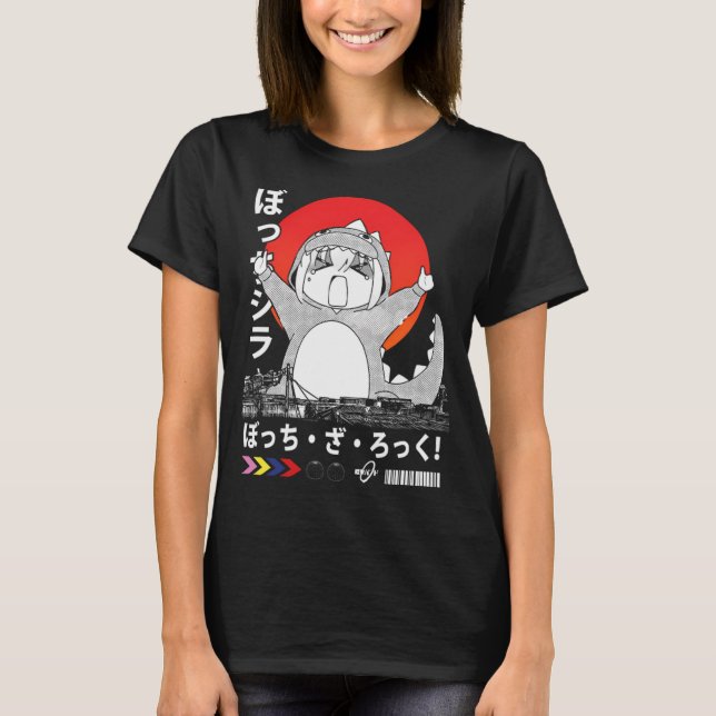 Camiseta Bocchi The Rock - Banda Kessoku (Frente)
