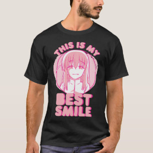CAMISETA BOCCHI THE ROCK!: ESTE É MEU MELHOR SORRISO