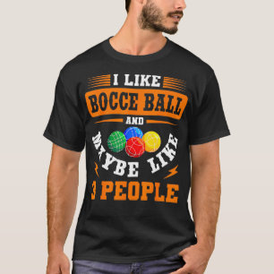 Camiseta Bocci: Equipe de Esporte do Ventilador da Boccie G
