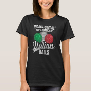 Camiseta Boccia Italiana Para Jogador De Bocas