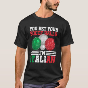 Camiseta Boccia Italiana Para Uma Lenda Da Bola de Bocce It