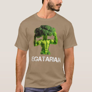 Camiseta Bócoli Vegetariano Broccoli Bodybuilder Clean Eati