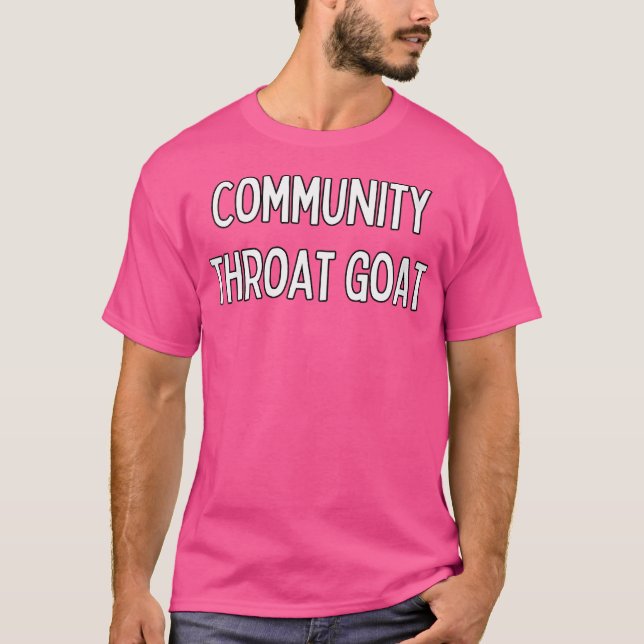 Camiseta Bode de Garganta Comunitário (Frente)