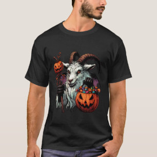 Camiseta Bode Espiritismo Assustador Saco de Doces Assustad