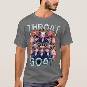 Camiseta Bode Exótico Cabra Garganta Humor Adulto Ofensivo 