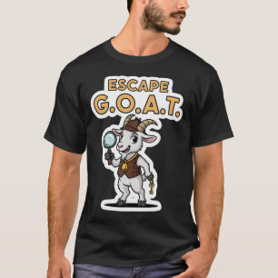 Camiseta Bode Expiatório Cabra Engraçada Amante de Sala de