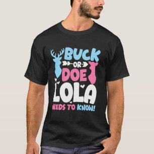 Camiseta Bode Ou Cerva Lola Precisa Saber Revelação Do Sexo