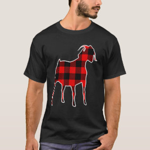 Camiseta Bode Plaid Vermelho de Búfalo Cabra Pj Corresponde